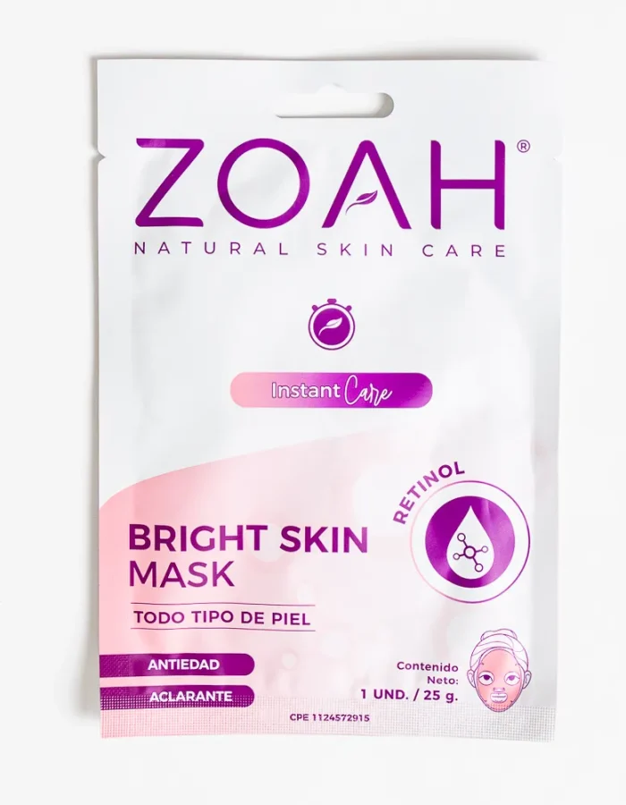 Bright skin mask