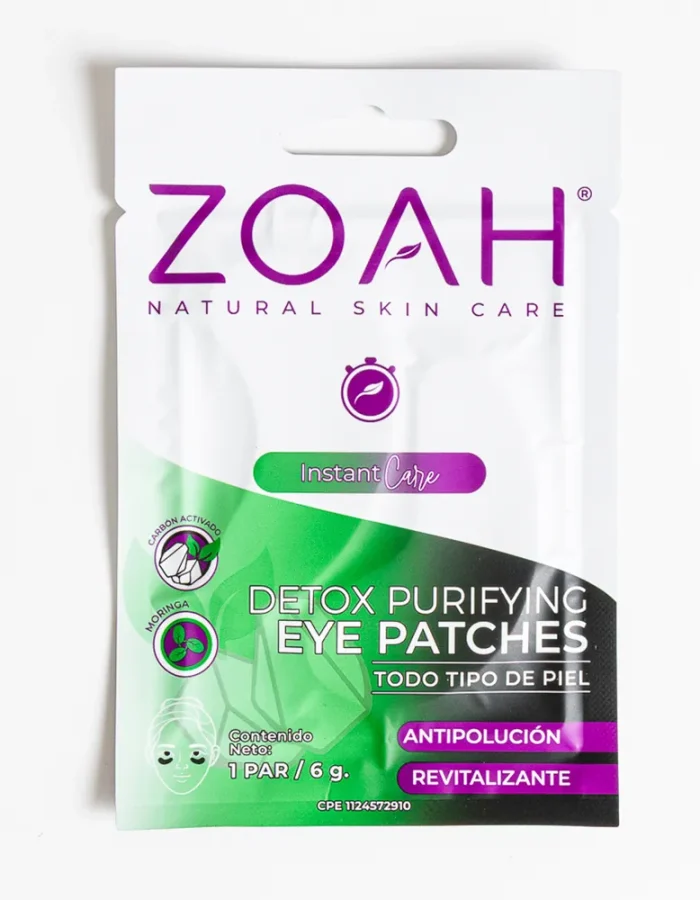 Detox purifying eye patches