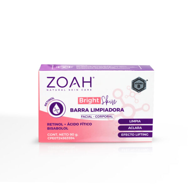 Barra Limpiadora Bright Skin 90gr.