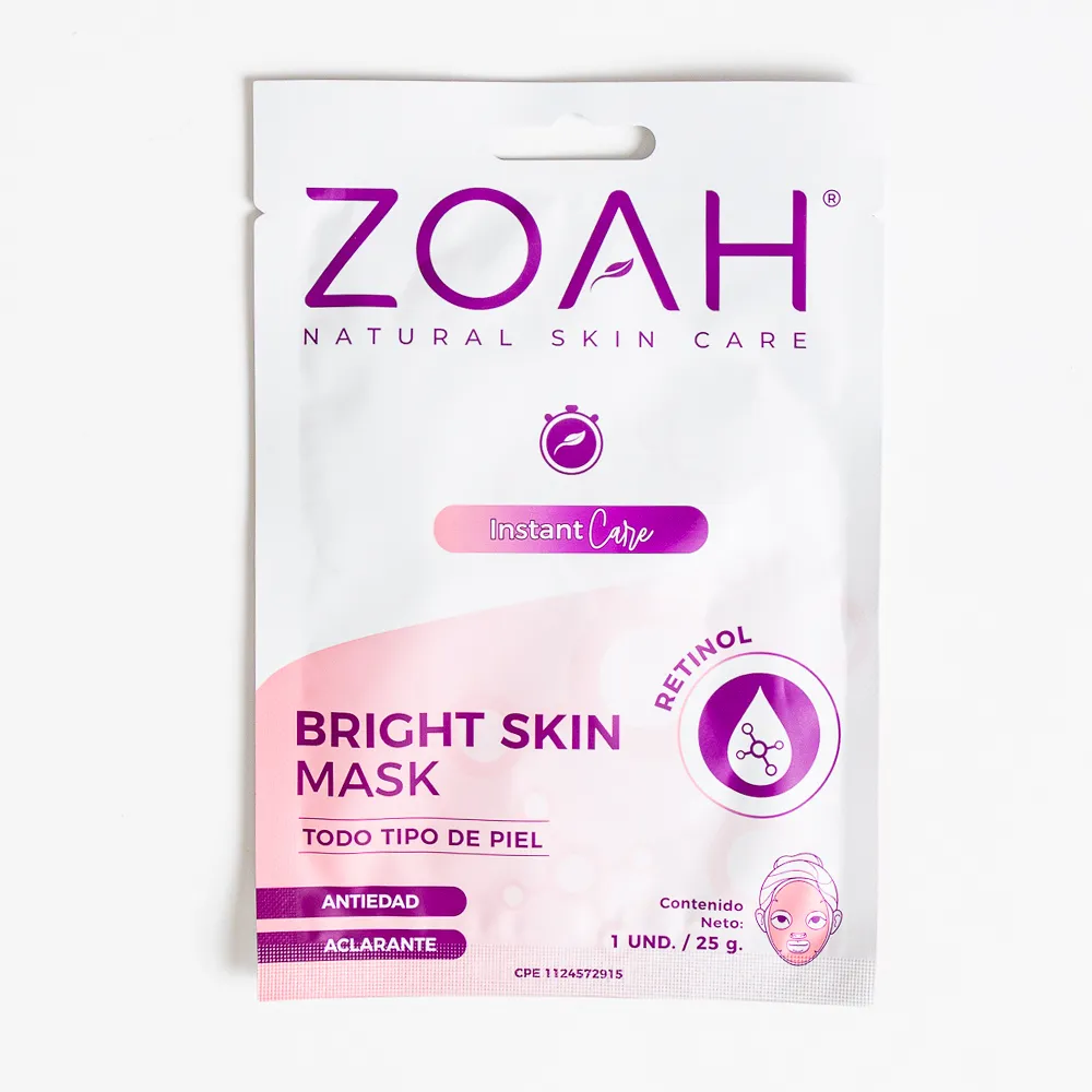 Bright skin mask