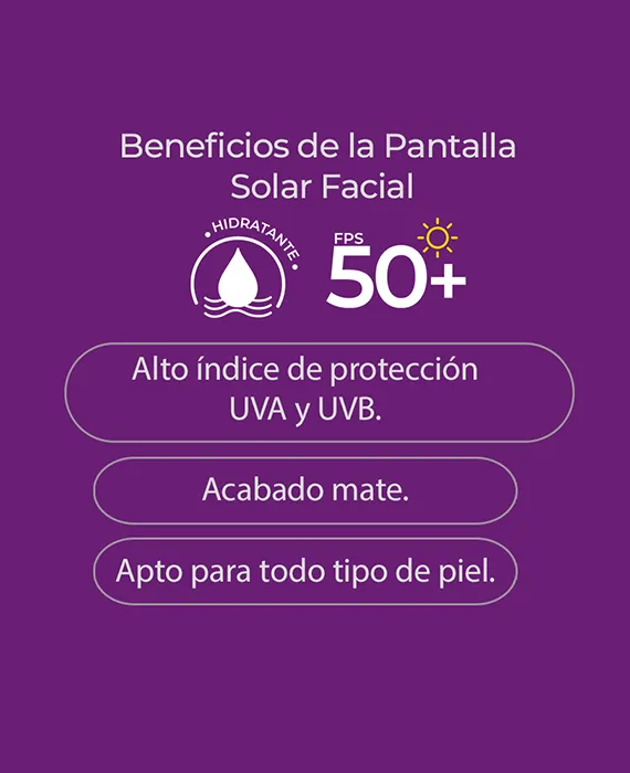 Pantalla Solar Facial - 50 ml - Image 3