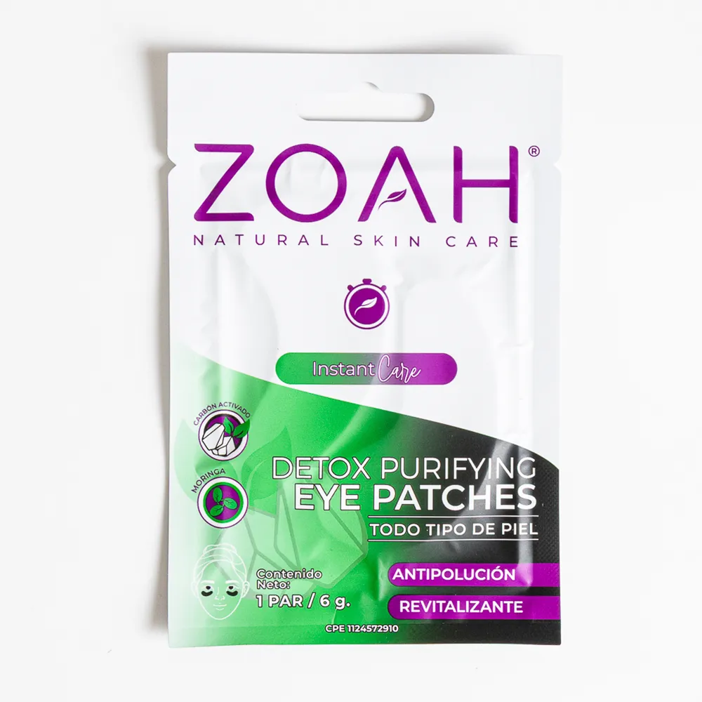 Detox purifying eye patches