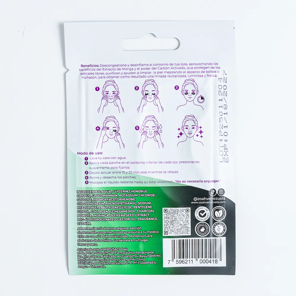 Detox purifying eye patches - Imagen 3